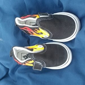 Vans shoes for toddler size 7.5.